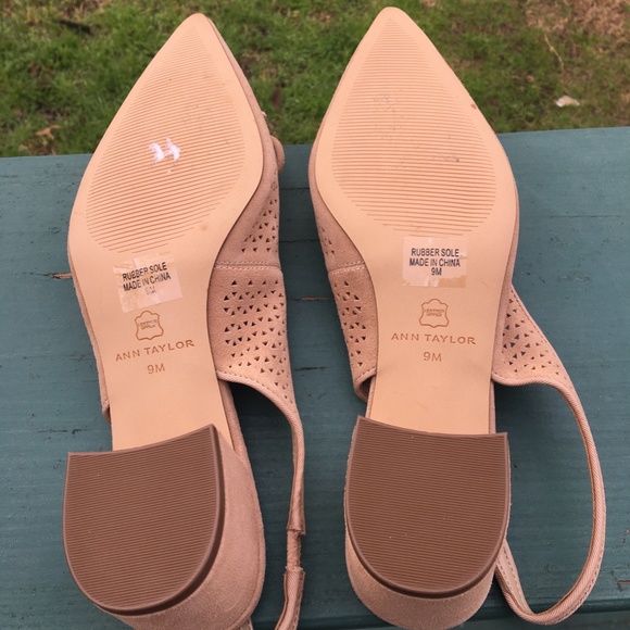 Anne Taylor slingback heels, US 9M - Picture 3 of 4